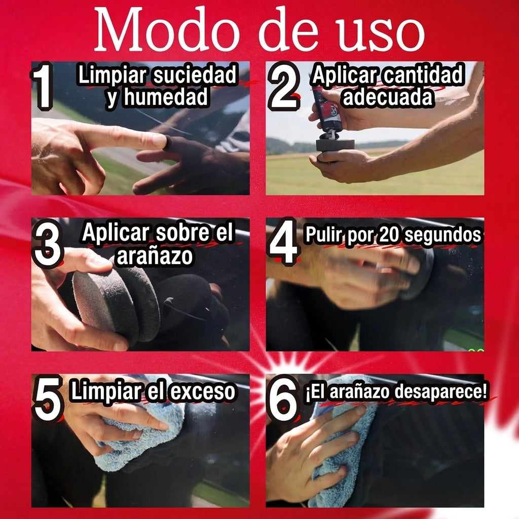 Crema Reparadora De Rayones Autos