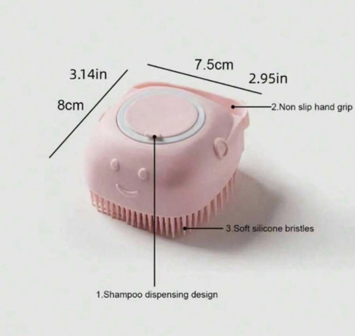 Dispensador Jabon De Silicona Para Mascotas