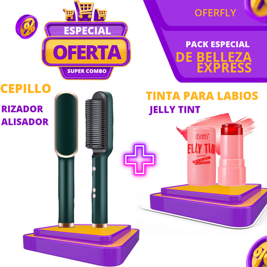 Cepillo Alisador Tinta Labios Jelly