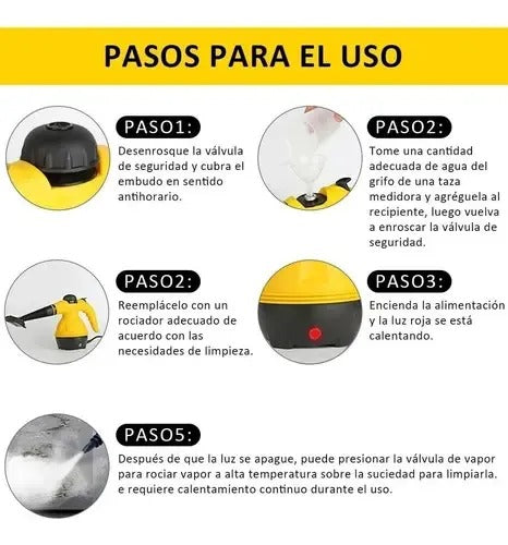 VaporixPro - Limpiador desinfectante a vapor