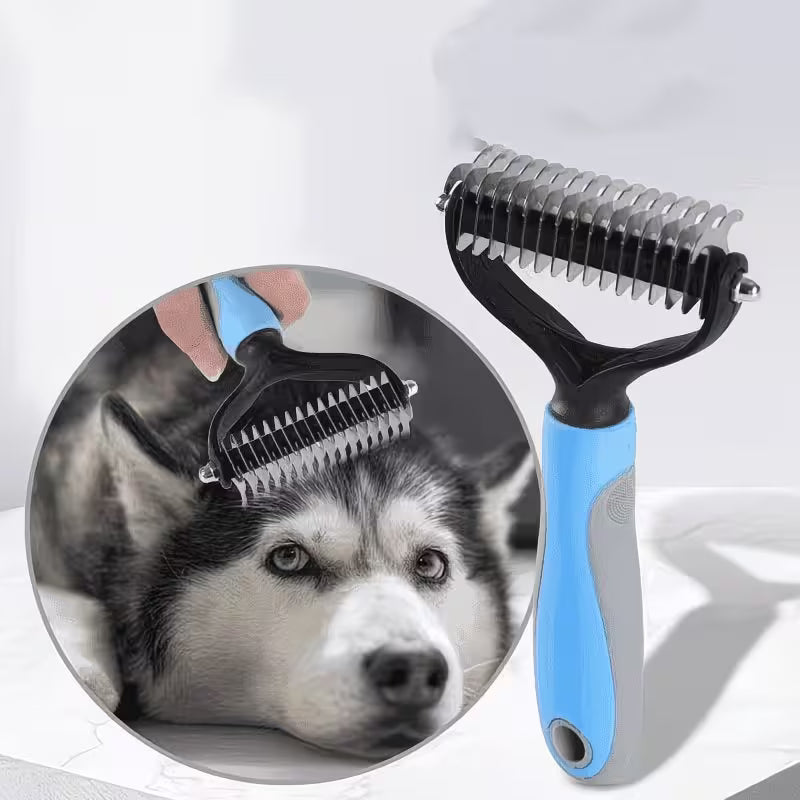 Cepillo antinudos para mascotas