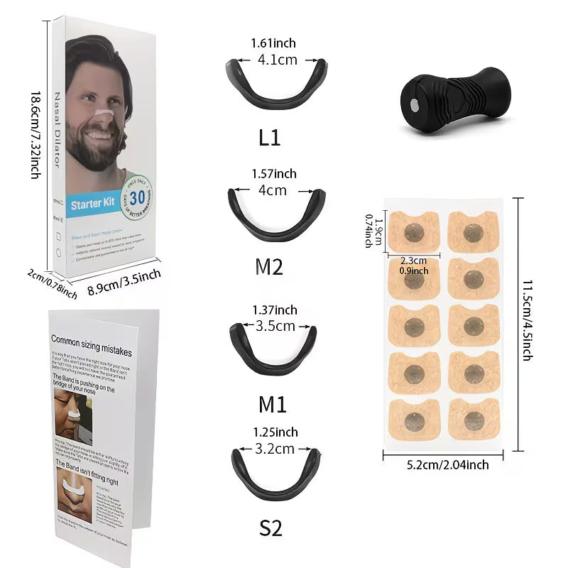 Dilatador Nasal Kit 15 días magnético
