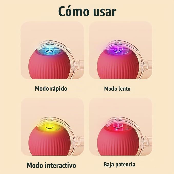 Pelota inteligente para mascotas