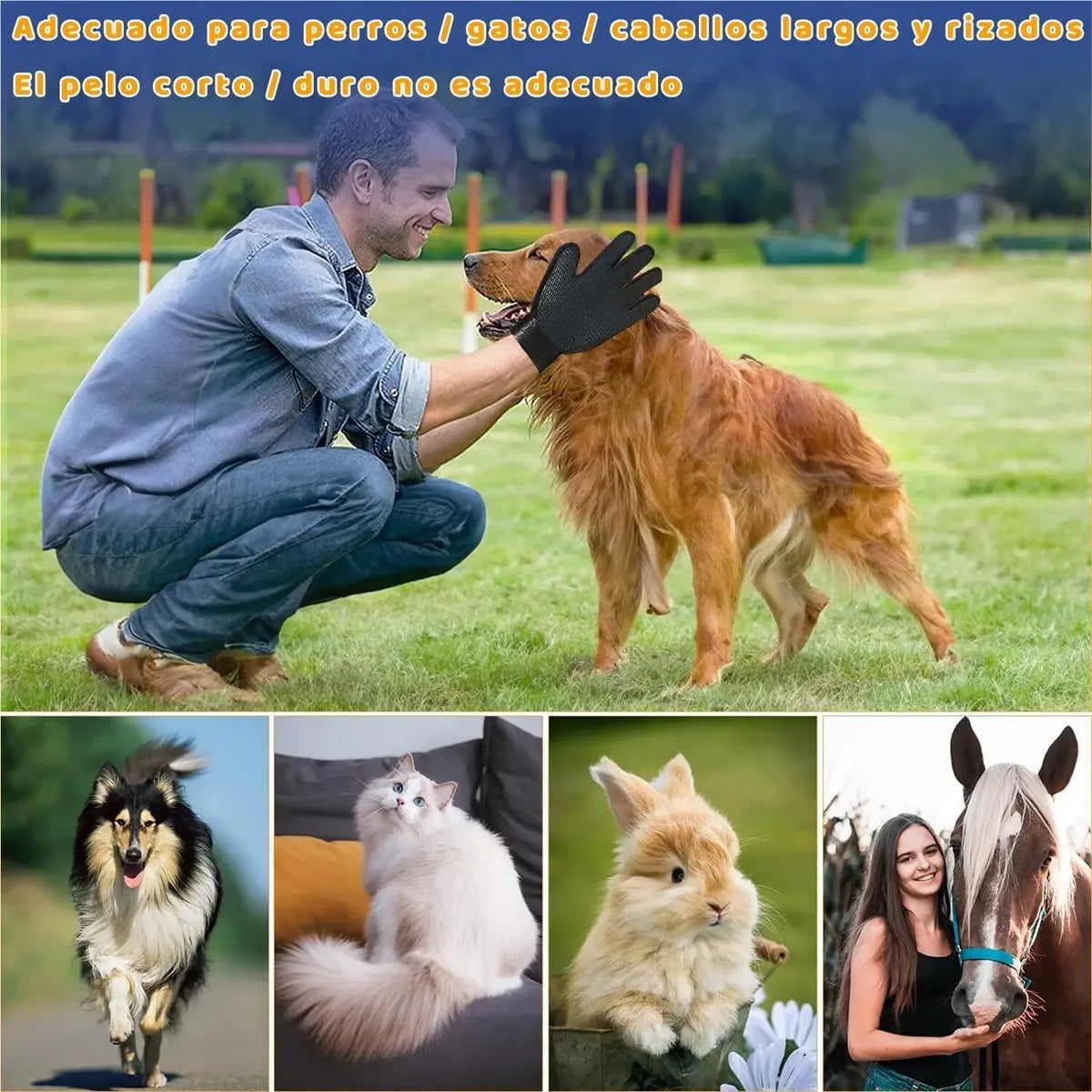 Guante Quita Pelos De Mascotas
