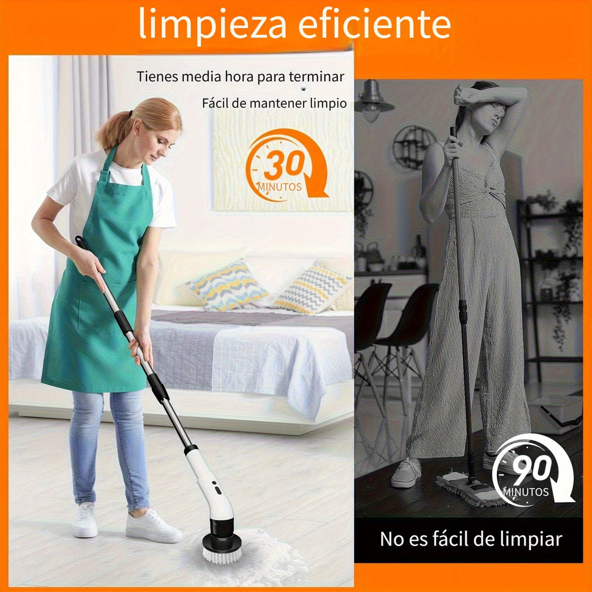 Cepillo de Limpieza Inalámbrico 7 en 1