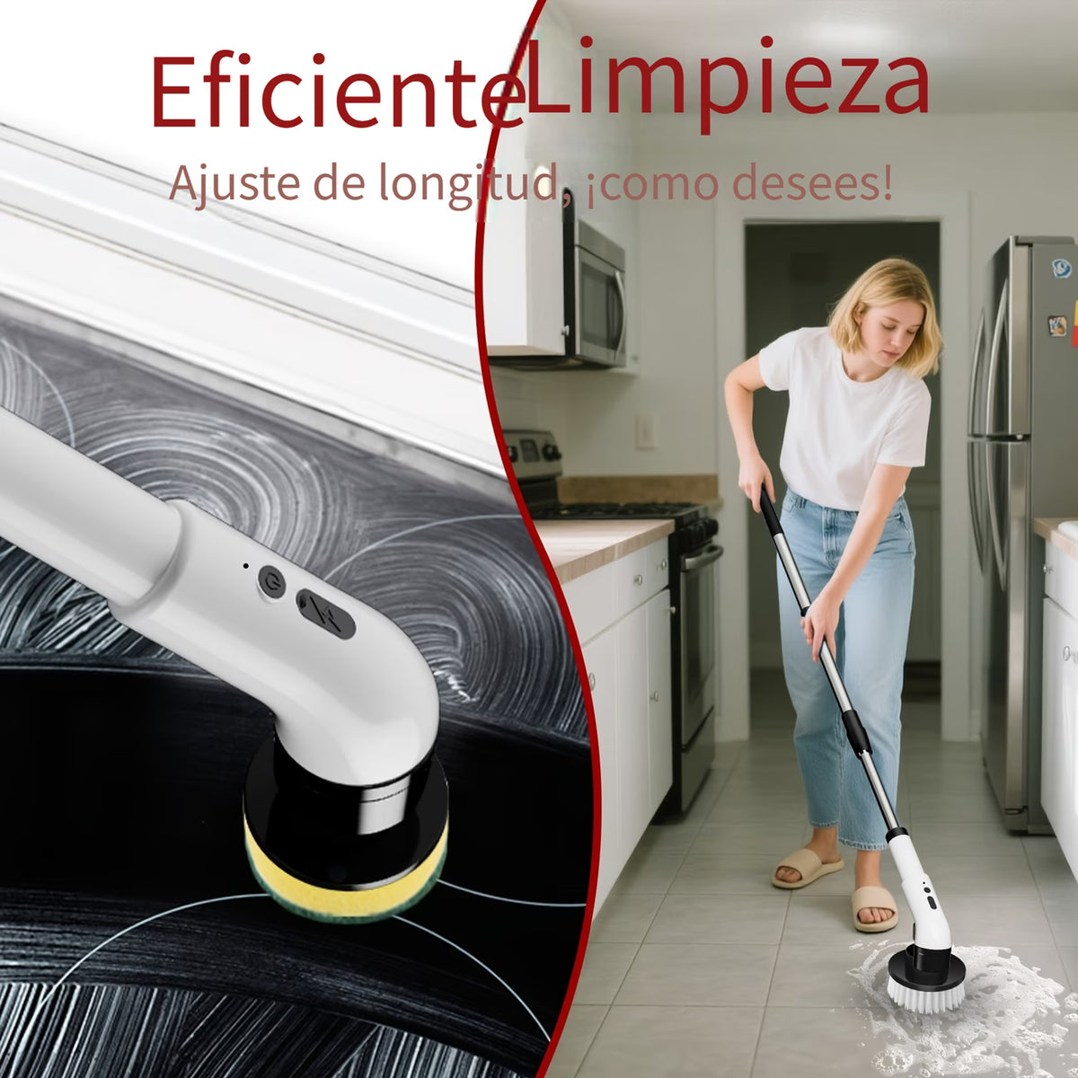 Cepillo de Limpieza Inalámbrico 7 en 1